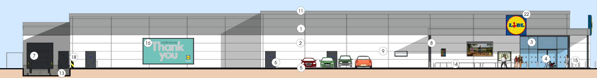 Front elevation